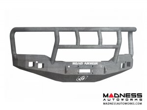 GMC Sierra 1500 Stealth Front Winch Bumper Titan II Guard - Raw Steel Road Armor - (2016-2017) GMC Sierra 1500 Stealth Front Winch Bumper Titan II Guard - Raw Steel Road Armor - (2016-2017)